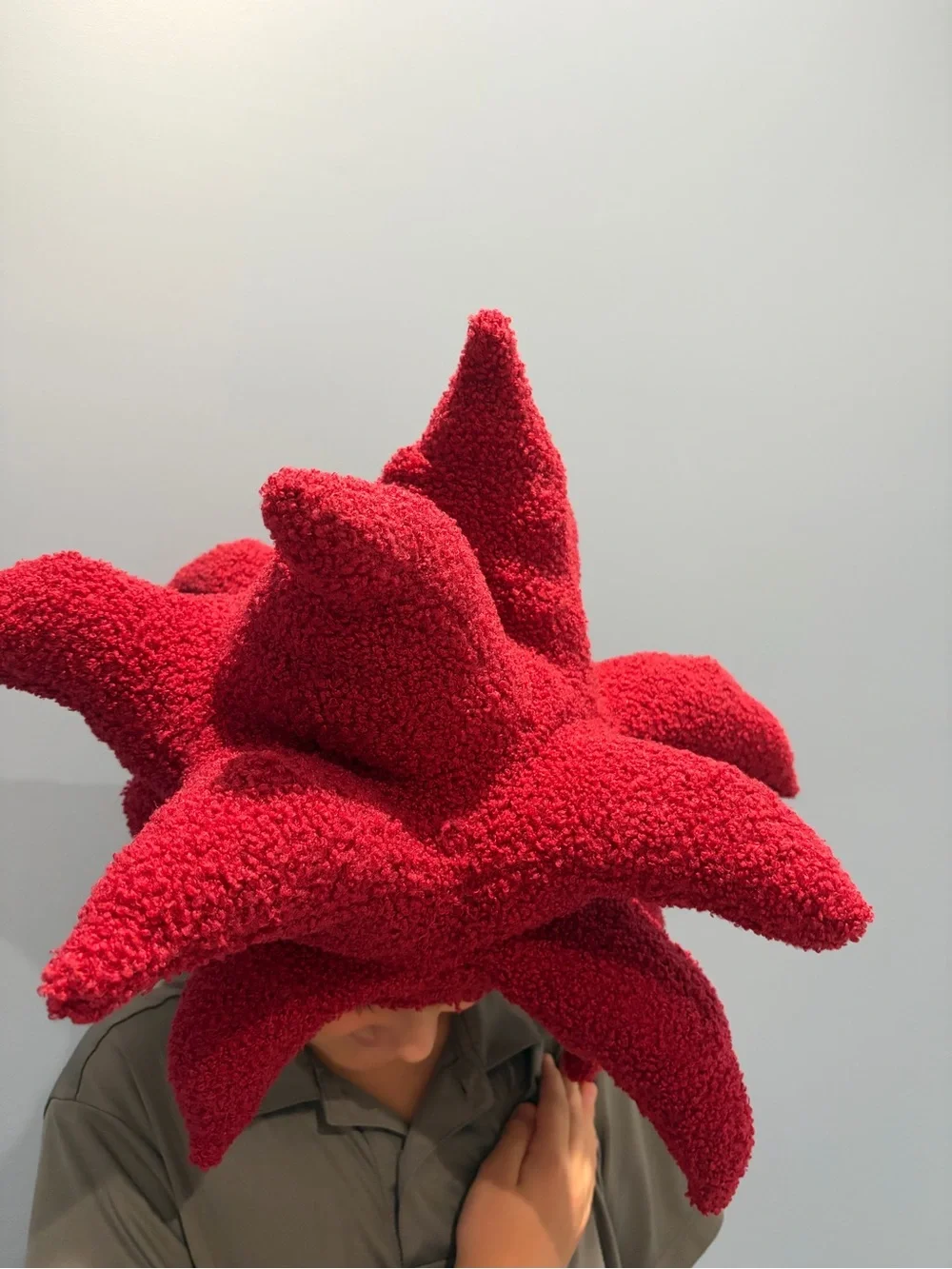 Simpsons costume hat - Sideshow Bob wig Headwear
